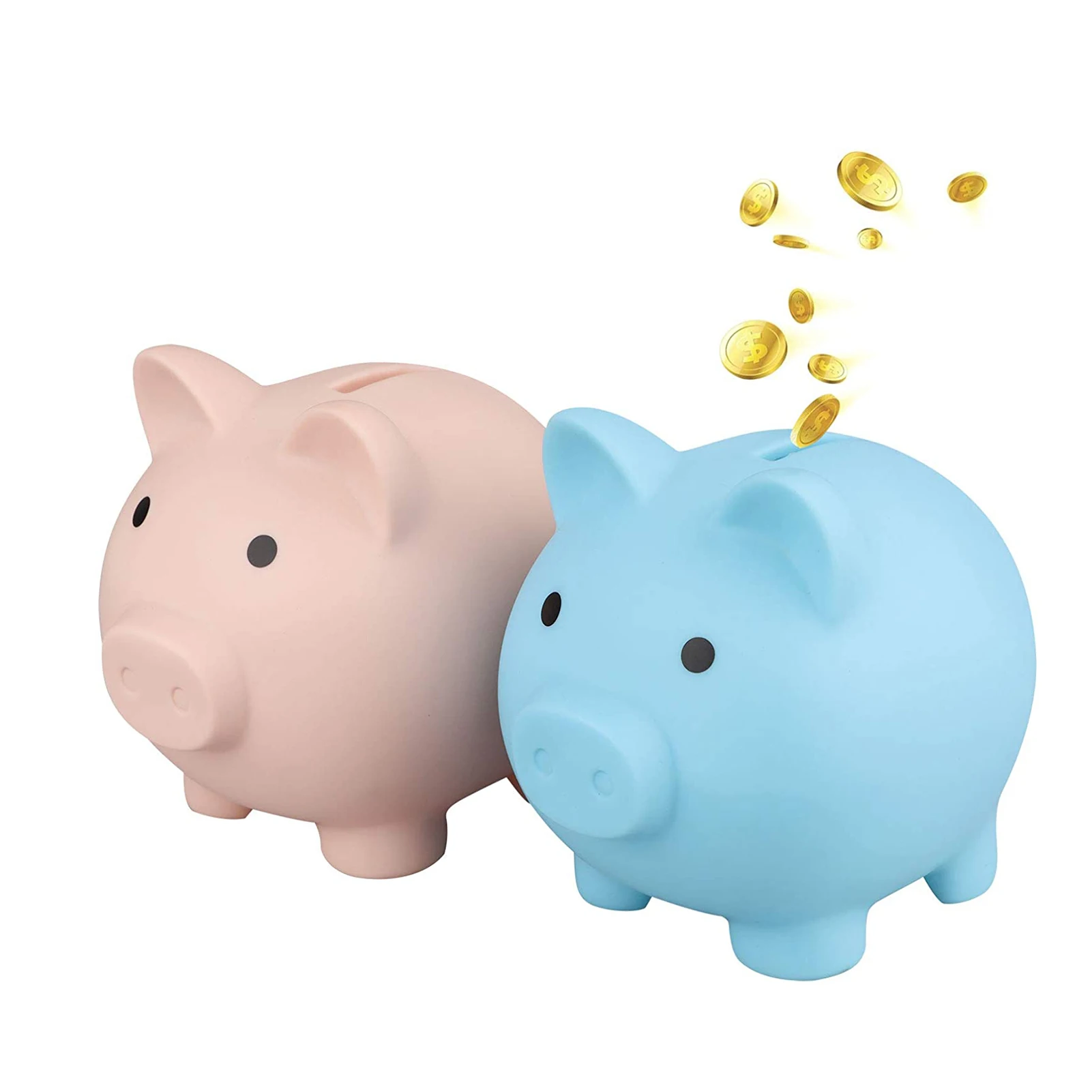 Cute Piggy Bank Plastic Animal Pig Money Bank Coin Box Lovely Gifts Cartoon Pig Shaped Home Decor Money Saving Boxes Piggy Banks
Cute Piggy Bank Plastic Animal Pig Money Bank Coin Box Lovely Gifts Cartoon Pig Shaped Home Decor Money Saving Boxes Piggy Banks