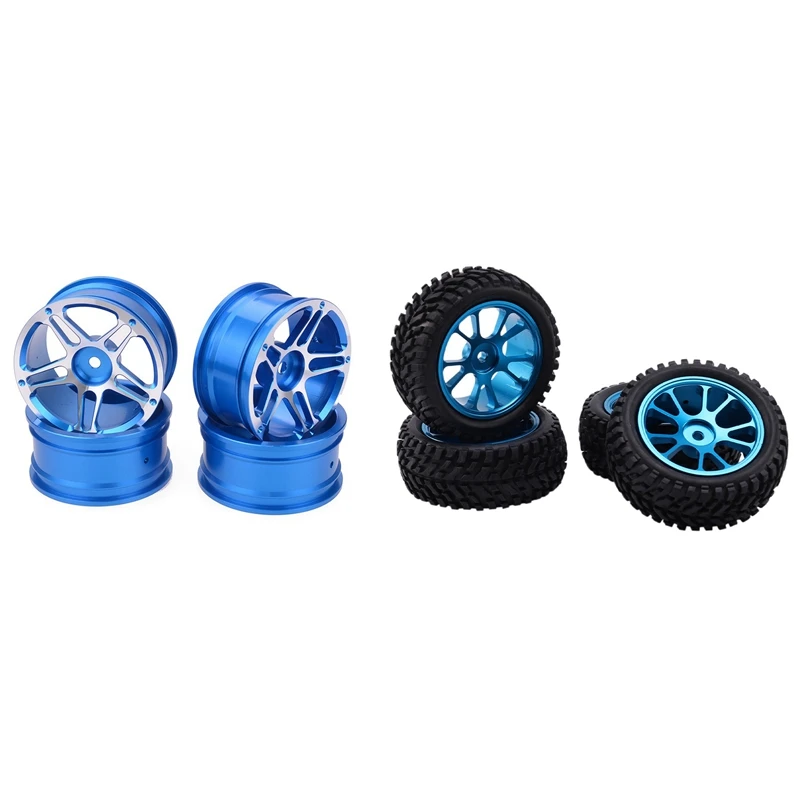 75MM Alloy Blue Wheel Tire Pull Tire with 4Pcs 1/10 on Road Drift Car Tourning Car Metal Wheel Rim Hub
75MM Alloy Blue Wheel Tire Pull Tire with 4Pcs 1/10 on Road Drift Car Tourning Car Metal Wheel Rim Hub