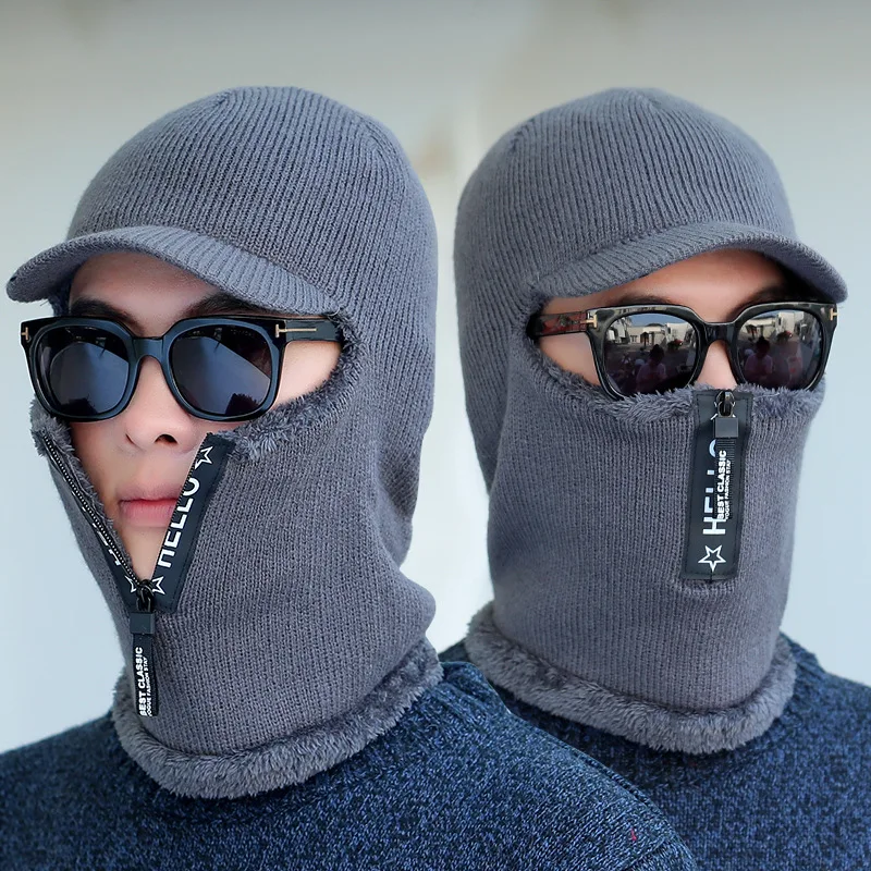 Winter Hat Skullies Beanies Hats Winter Beanies for Men Women Wool Zipper Scarf Caps Balaclava Mask Gorras Bonnet Knitted Hat
Winter Hat Skullies Beanies Hats Winter Beanies for Men Women Wool Zipper Scarf Caps Balaclava Mask Gorras Bonnet Knitted Hat