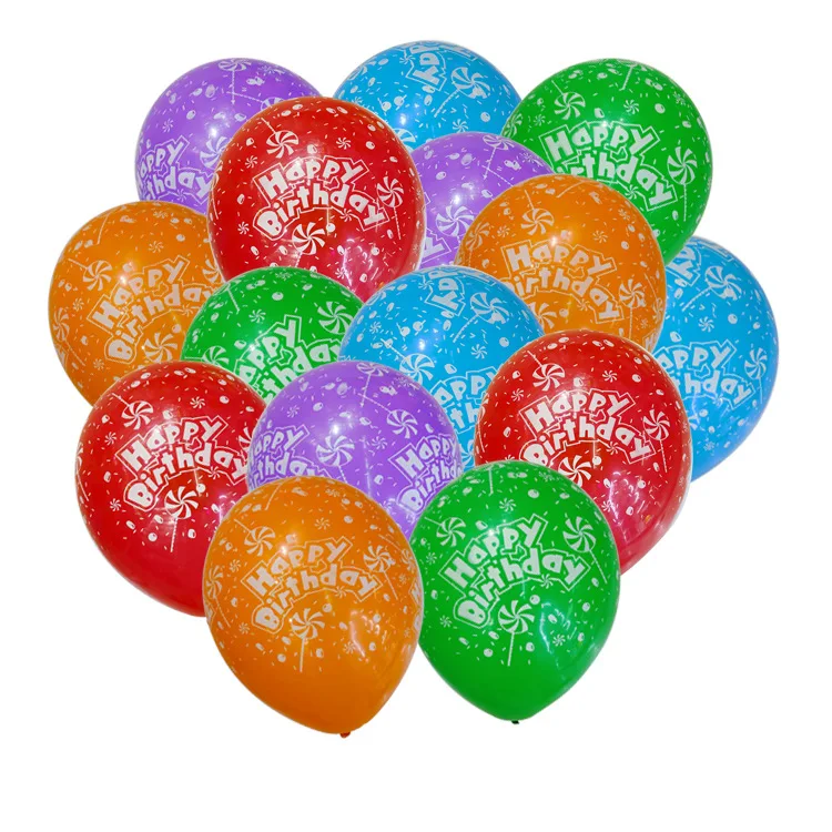 20pcs 12 Inches Happy Birthday Printed Latex Balloon Mix Colors Latex Balloons Birthday Party Decoration Inflatable Air Ballons
20pcs 12 Inches Happy Birthday Printed Latex Balloon Mix Colors Latex Balloons Birthday Party Decoration Inflatable Air Ballons