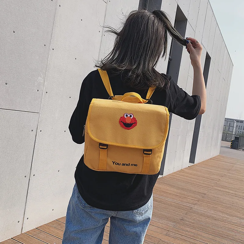 Korean-style Casual Simple College Student Canvas Backpack Cute Canvas Bag Women's Small Backpack Combination Bag
Korean-style Casual Simple College Student Canvas Backpack Cute Canvas Bag Women's Small Backpack Combination Bag