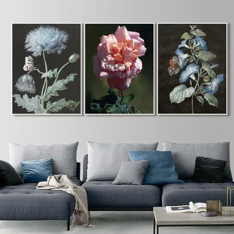 Morning Glory Rose Flower Flower Painting Flower Canvas Painting Classical Decorative Painting Living Room Entrance Bedroom
Morning Glory Rose Flower Flower Painting Flower Canvas Painting Classical Decorative Painting Living Room Entrance Bedroom