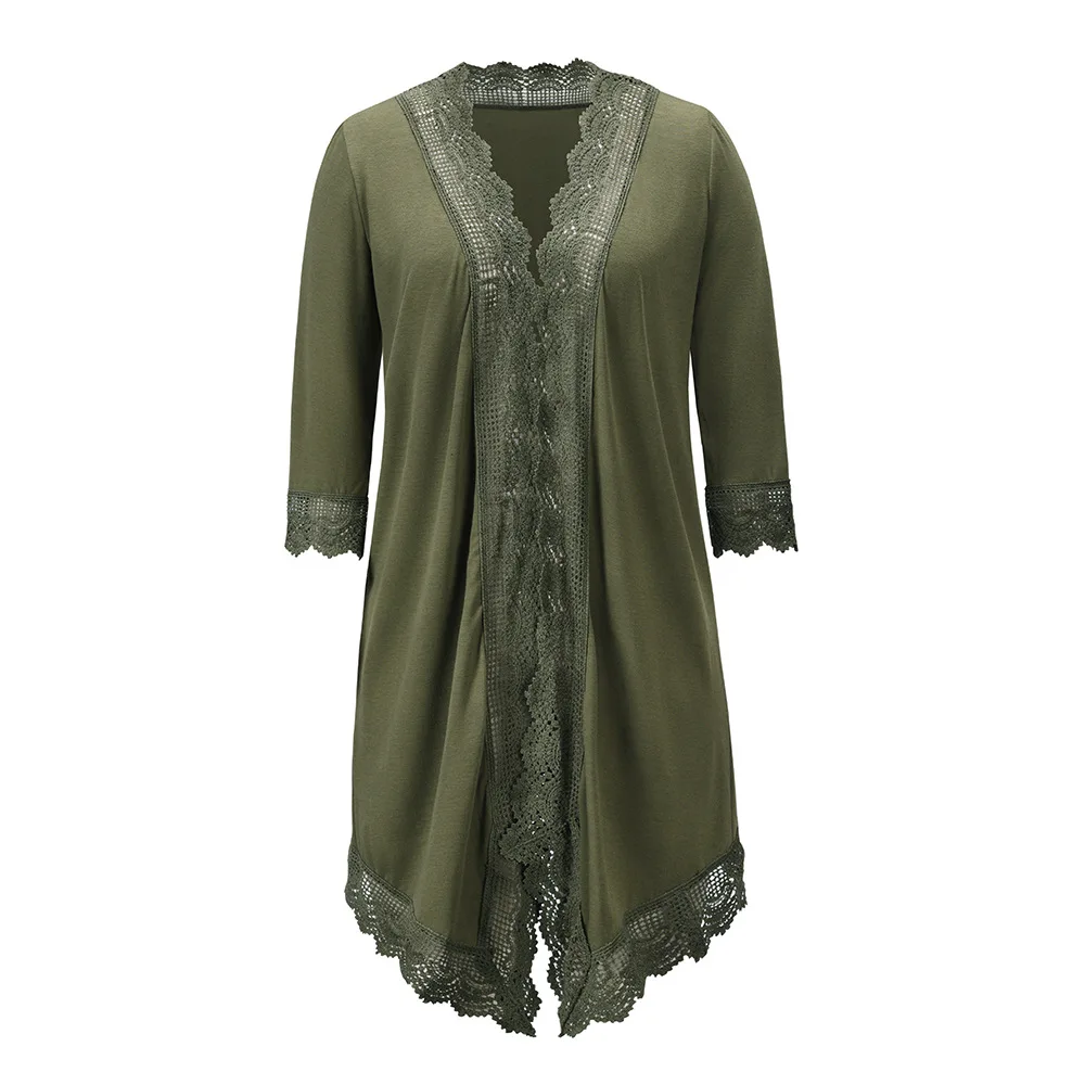 Lace Shirt Spring and Summer 2021 New Sun Proof Clothes Long Length Loose Top
Lace Shirt Spring and Summer 2021 New Sun Proof Clothes Long Length Loose Top