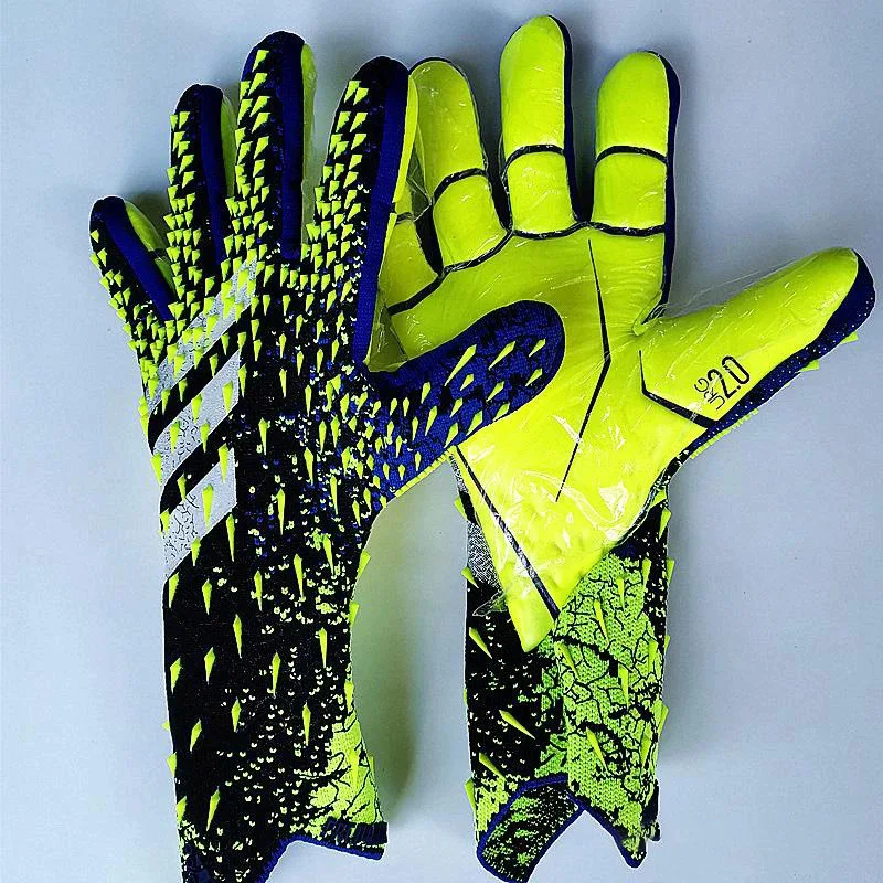 Professional Football Goalkeeper Soccer Gloves Latex Thickened Protection Adults Goalkeeper Soccer Sports Football Goalie Gloves
Professional Football Goalkeeper Soccer Gloves Latex Thickened Protection Adults Goalkeeper Soccer Sports Football Goalie Gloves
