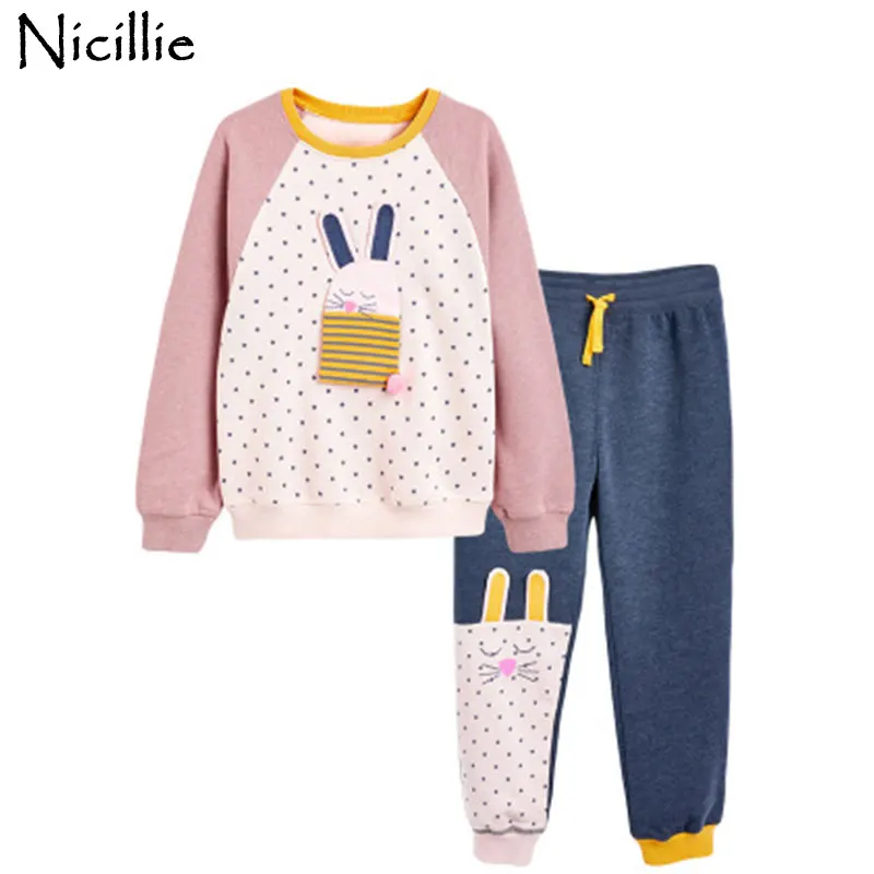 Nicillie Winter Children Clothing Sets 2pcs Girls Suits Casual Outfits Thick Cotton Sweatshirt Long Sleeve Tops and Girls Pants
Nicillie Winter Children Clothing Sets 2pcs Girls Suits Casual Outfits Thick Cotton Sweatshirt Long Sleeve Tops and Girls Pants