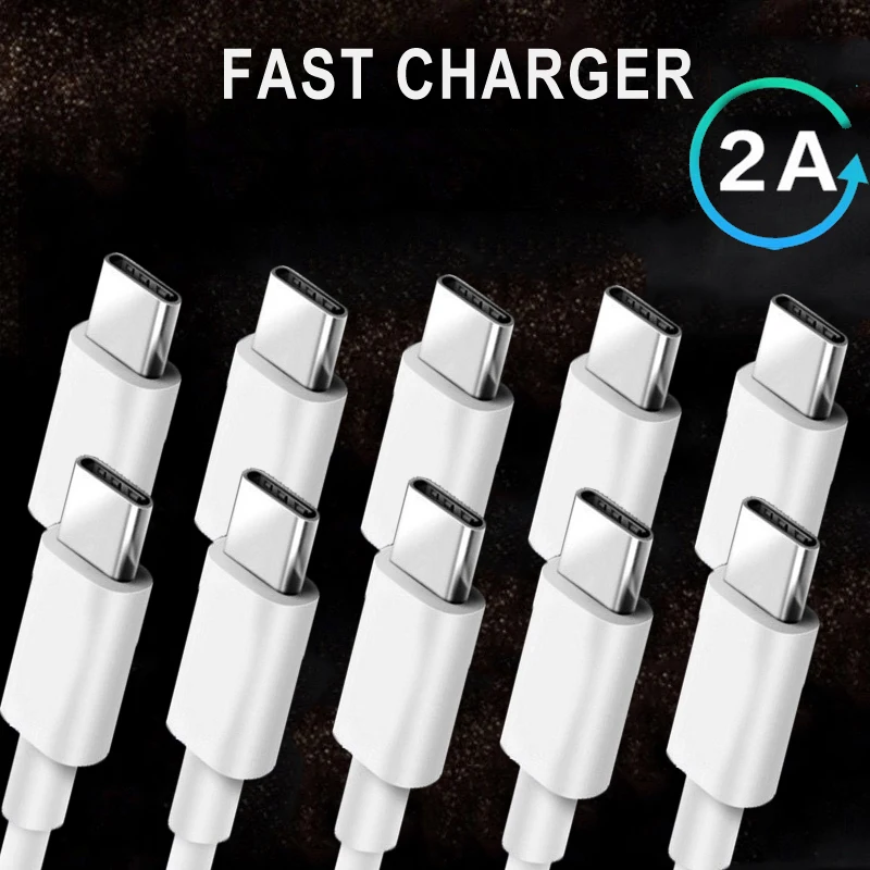 10Pcs/lot USB Phone Charger Cable 2A Type-C USB Charging USB Cord For Huawei Honor 10X 9X Lite P40 P30 P20 Lite Pro 20 10 9 8 
10Pcs/lot USB Phone Charger Cable 2A Type-C USB Charging USB Cord For Huawei Honor 10X 9X Lite P40 P30 P20 Lite Pro 20 10 9 8