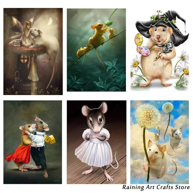5D Diy Diamond Painting Cartoon Mouse Full Drill Diamond Embroidery Cross Stitch Kit Cute Animal Mosaic Pictures Home Decoration
5D Diy Diamond Painting Cartoon Mouse Full Drill Diamond Embroidery Cross Stitch Kit Cute Animal Mosaic Pictures Home Decoration