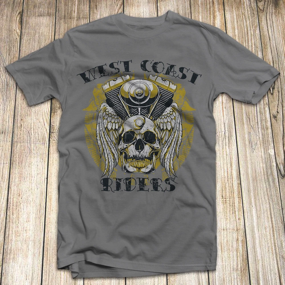 Bikers Men T Shirt 100% Cotton Motorcycle Death Rider new 2019 Fashion Print T-Shirts Man Short Sleeve Tee shirt Custom
Bikers Men T Shirt 100% Cotton Motorcycle Death Rider new 2019 Fashion Print T-Shirts Man Short Sleeve Tee shirt Custom