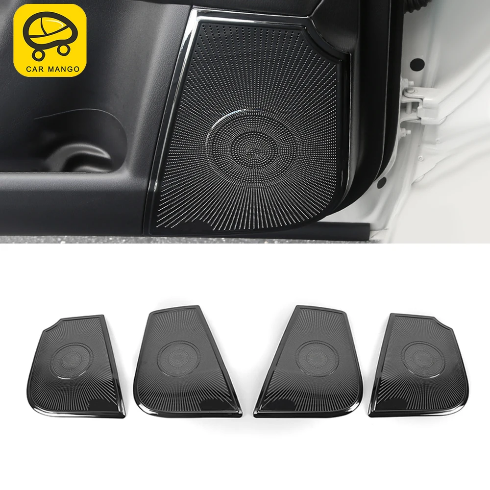 CarManGo Car Accessories Door Loudspeaker Sound Chrome Pad Speaker Cover Trim Sticker Decoration for Nissan Patrol Y62 2010-2019
CarManGo Car Accessories Door Loudspeaker Sound Chrome Pad Speaker Cover Trim Sticker Decoration for Nissan Patrol Y62 2010-2019