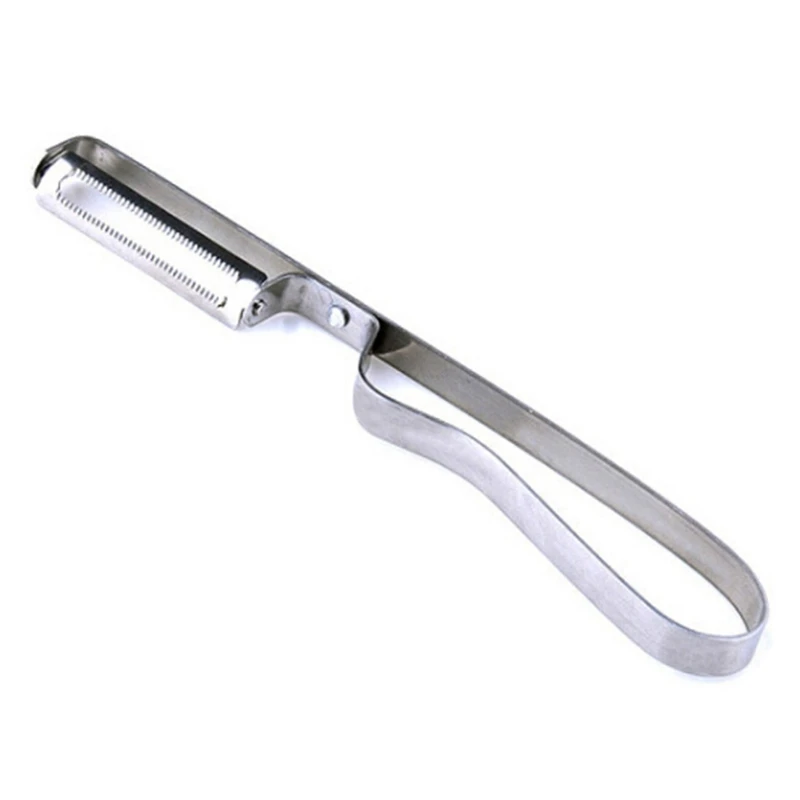 Creative Stainless Steel Fruit And Vegetable Peeler Multifunction Toothed Melon And Fruit Planer Kitchen Accessories
Creative Stainless Steel Fruit And Vegetable Peeler Multifunction Toothed Melon And Fruit Planer Kitchen Accessories