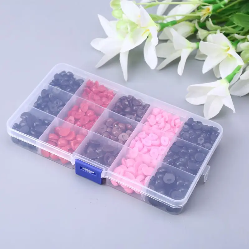 1070pcs/box 6 Sizes Plastic Safety Eyes for Bear Doll Stuffed Toys Animal Puppet DIY Crafts Accessories
1070pcs/box 6 Sizes Plastic Safety Eyes for Bear Doll Stuffed Toys Animal Puppet DIY Crafts Accessories