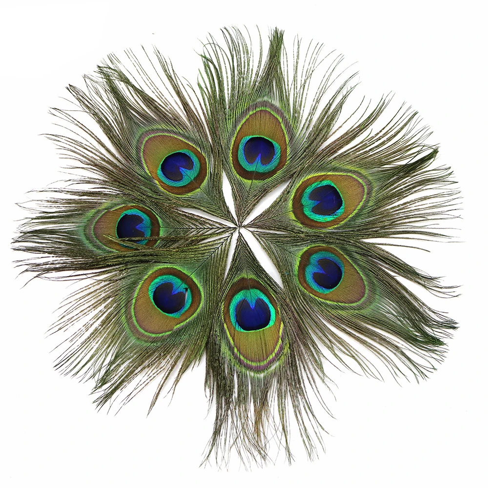 10Pcs Natural Party Peacock Eye Feathers Hair Plume DIY Crafts Clothing Accessories Wedding Plumas Headdress Decoration 15CM
10Pcs Natural Party Peacock Eye Feathers Hair Plume DIY Crafts Clothing Accessories Wedding Plumas Headdress Decoration 15CM