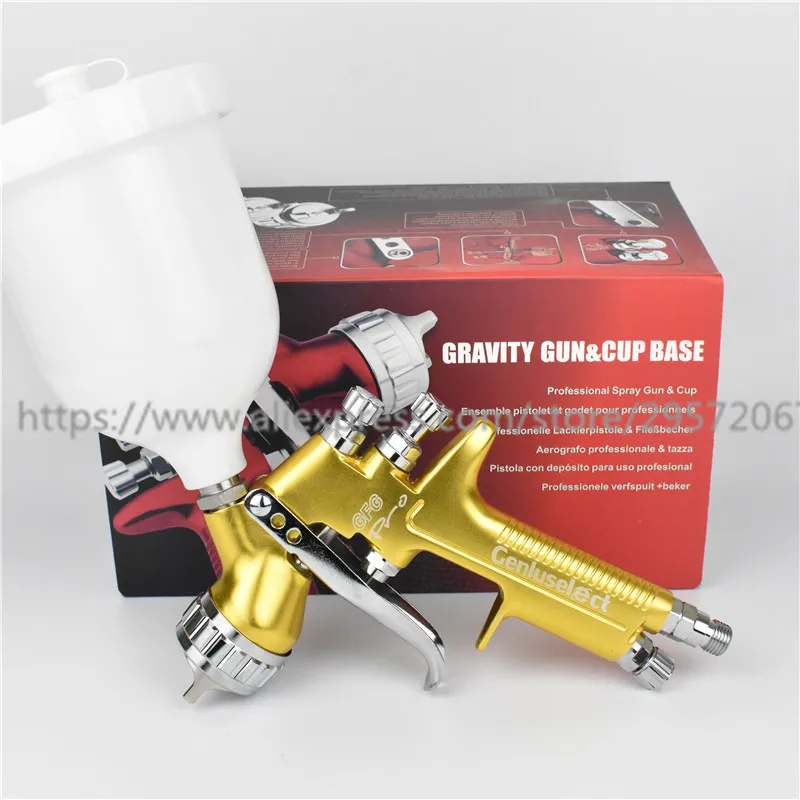 SPRAY GUN GFG pro England Professional 1.3mm Gravity Feed free shipping auto paint painted high efficiency
SPRAY GUN GFG pro England Professional 1.3mm Gravity Feed free shipping auto paint painted high efficiency