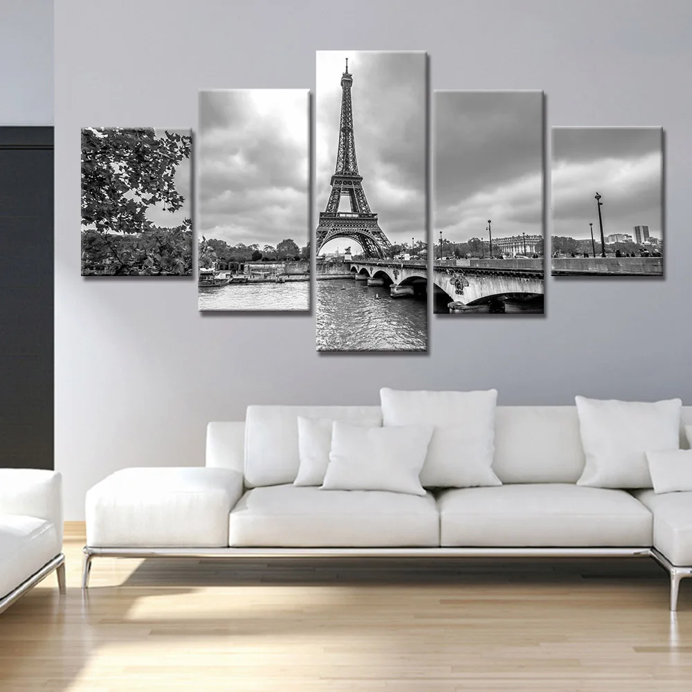5 Piece Canvas Wall Arts Painting Paris Landscape Poster For Living Room Home Decoration Bedroom Colorful Pictures HD Prints
5 Piece Canvas Wall Arts Painting Paris Landscape Poster For Living Room Home Decoration Bedroom Colorful Pictures HD Prints