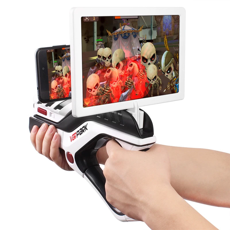 AR Gamepad Multiplayer Interactive Virtual Reality Shooting Bluetooth Control Game Smart Shooting Pistol Handle Birthday Gift
AR Gamepad Multiplayer Interactive Virtual Reality Shooting Bluetooth Control Game Smart Shooting Pistol Handle Birthday Gift