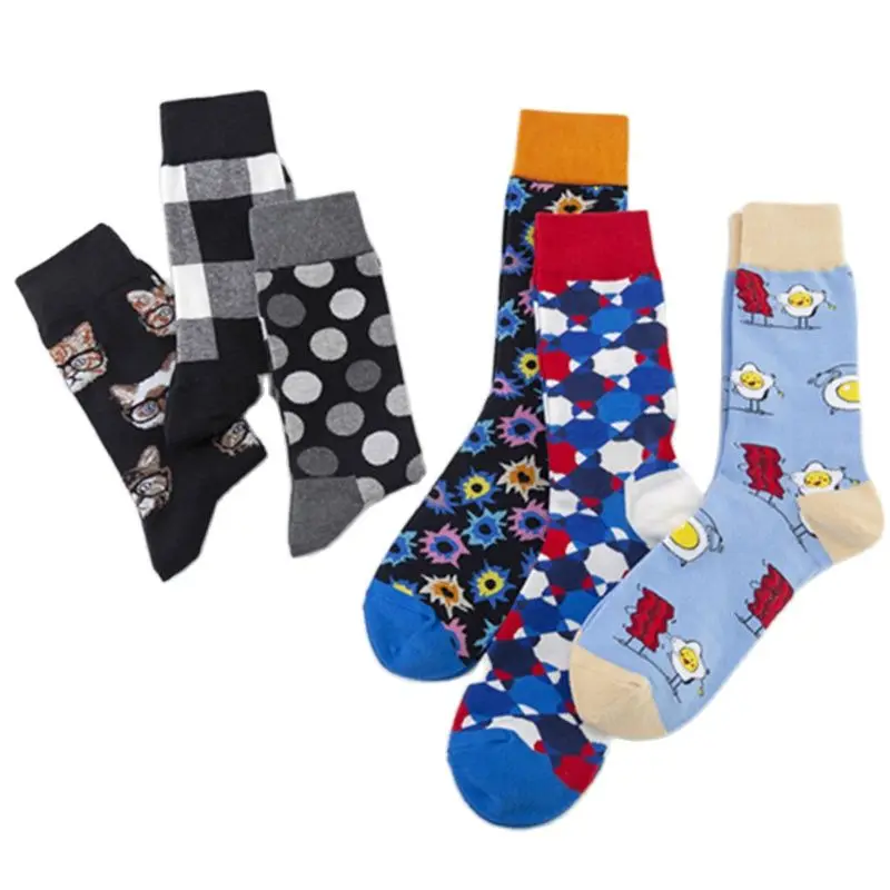 New 2021 Men Socks Colorful Cool Series Printing Women Cotton Socks Casual European American Style Fashion Harajuku Streetwear
New 2021 Men Socks Colorful Cool Series Printing Women Cotton Socks Casual European American Style Fashion Harajuku Streetwear