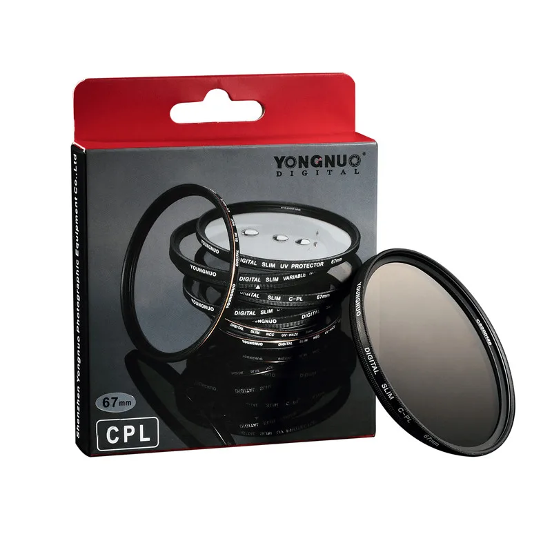 Yongnuo ultra-thin CPL filter polarizer polarizer CPL UV filter caliber 52mm 55mm 62mm 72mm 82mm
Yongnuo ultra-thin CPL filter polarizer polarizer CPL UV filter caliber 52mm 55mm 62mm 72mm 82mm