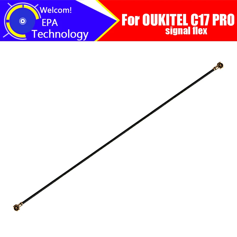 OUKITEL C17 PRO Antenna signal wire 100% Original Repair Replacement Accessory For OUKITEL C17 PRO Smart Phone.
OUKITEL C17 PRO Antenna signal wire 100% Original Repair Replacement Accessory For OUKITEL C17 PRO Smart Phone.