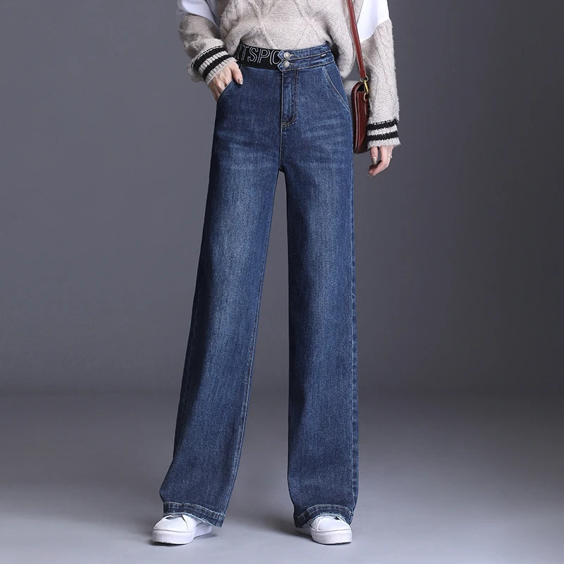 Moeroshe Straight Jeans Women Plus Size High Waisted Denim Pants Wide Leg Vintage Streetwear Full Length Trousers Spring Summer
Moeroshe Straight Jeans Women Plus Size High Waisted Denim Pants Wide Leg Vintage Streetwear Full Length Trousers Spring Summer