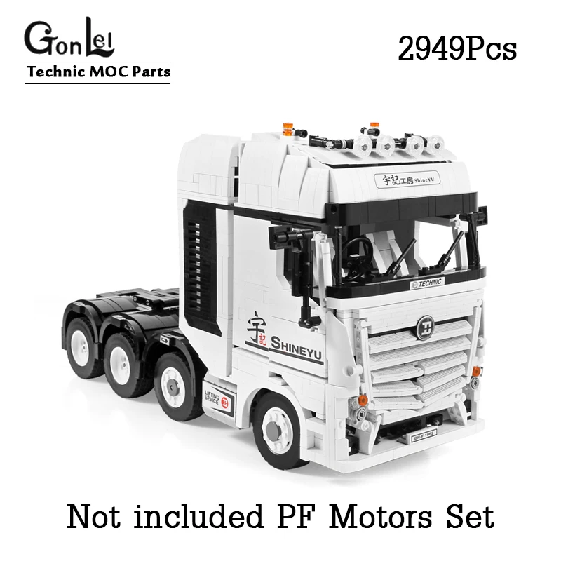 2021 NEW high-tech RC Power Mobile RC low loader with ramps Carriage Towing Head MOC Building Blocks Bricks DIY Toys Kids Toys
2021 NEW high-tech RC Power Mobile RC low loader with ramps Carriage Towing Head MOC Building Blocks Bricks DIY Toys Kids Toys