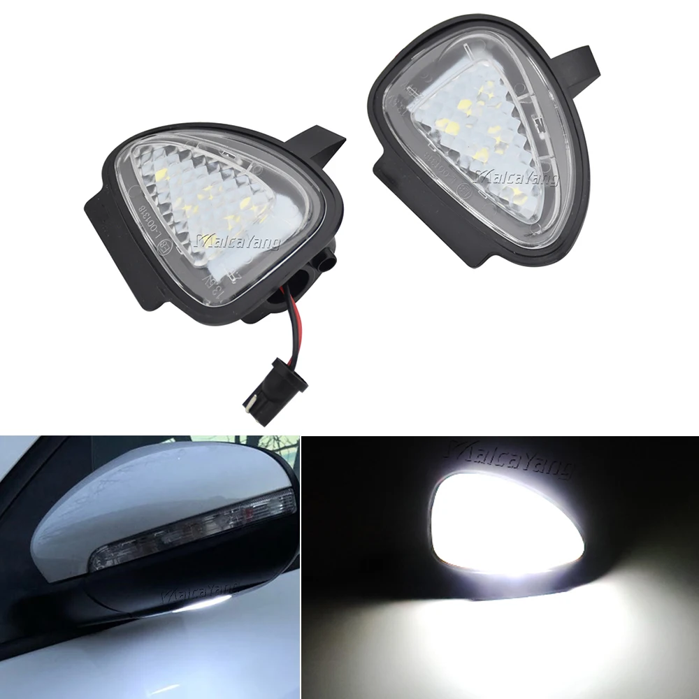 White LED Front Under Side Mirror Puddle Light Courtesy Lamp For Volkswagen VW Golf 6 GTI Cabriolet Passat B7 Touran 2010-
White LED Front Under Side Mirror Puddle Light Courtesy Lamp For Volkswagen VW Golf 6 GTI Cabriolet Passat B7 Touran 2010-