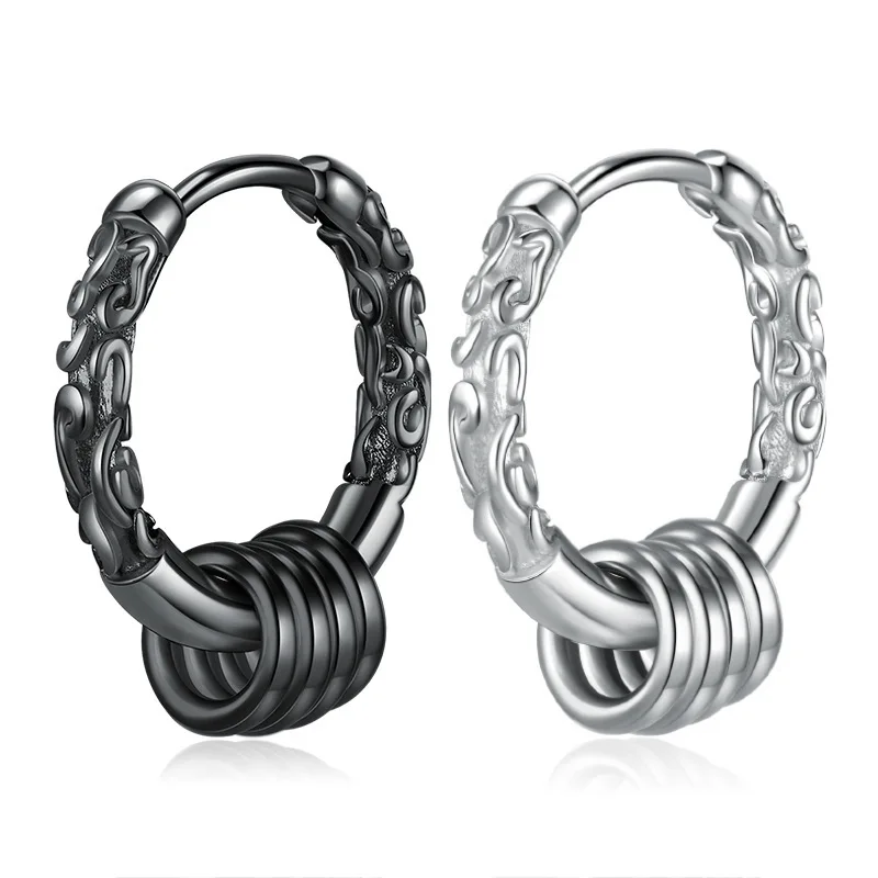 Earrings Men's Black Gold New Trendy Golden Cudgel Personality Single Hip Hop Earrings Masculine and Feminine Temperament
Earrings Men's Black Gold New Trendy Golden Cudgel Personality Single Hip Hop Earrings Masculine and Feminine Temperament