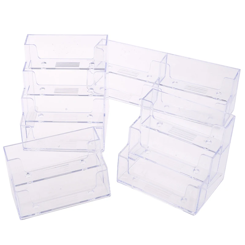 Transparent Acrylic Counter Top Display Stand Desk Desktop Office Business Card Holder Stand Clear Accessories
Transparent Acrylic Counter Top Display Stand Desk Desktop Office Business Card Holder Stand Clear Accessories