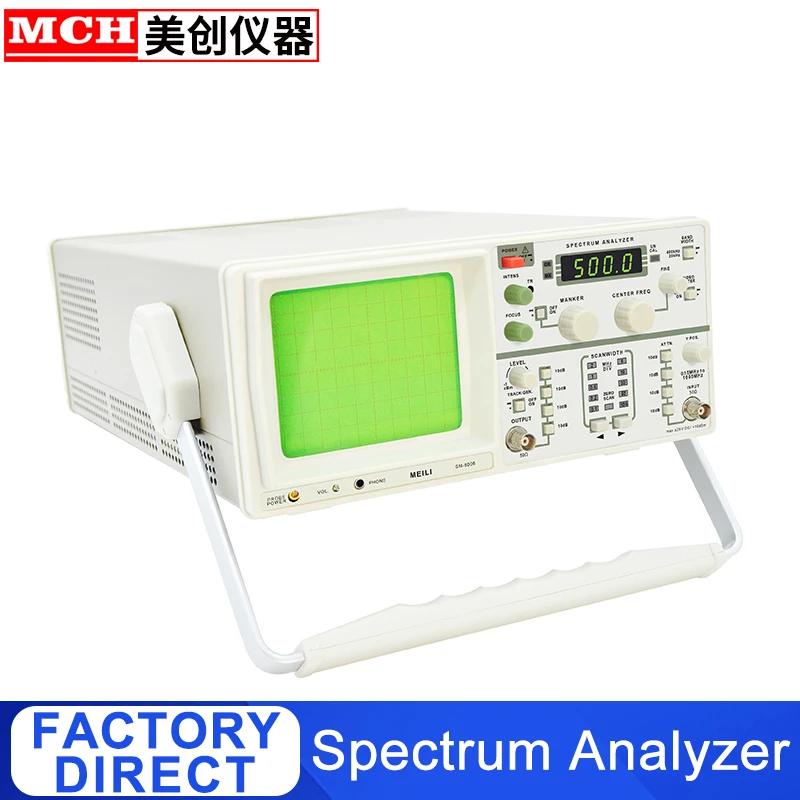 Анализатор спектра 500 МГц с генератором трассировки завод прямой Высокоточный