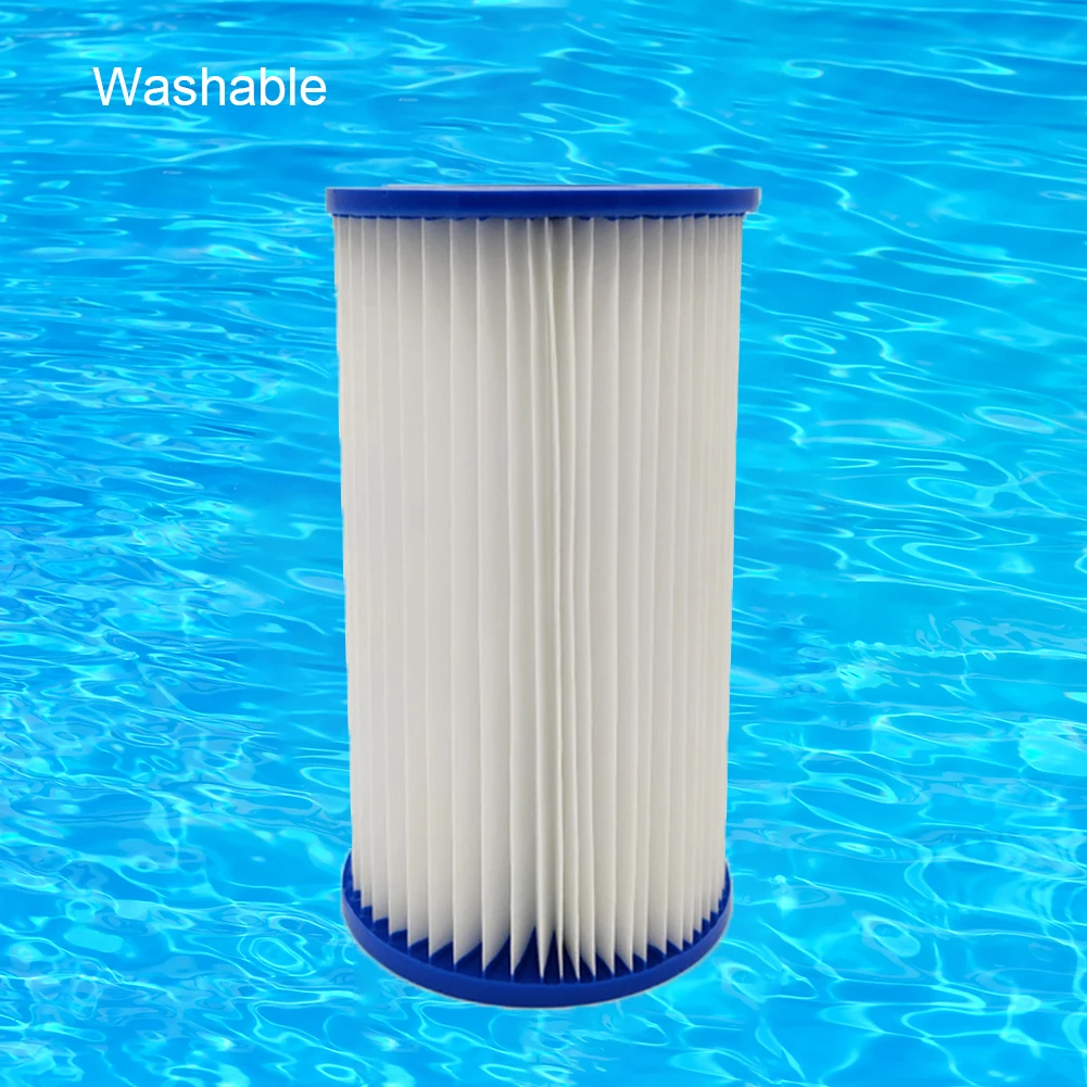Classic Practical Reusable Hot Tub Swimming Pool Filtration Paper Multi-functional Durable Filter Cartridge 10.7x20.5cm
Classic Practical Reusable Hot Tub Swimming Pool Filtration Paper Multi-functional Durable Filter Cartridge 10.7x20.5cm