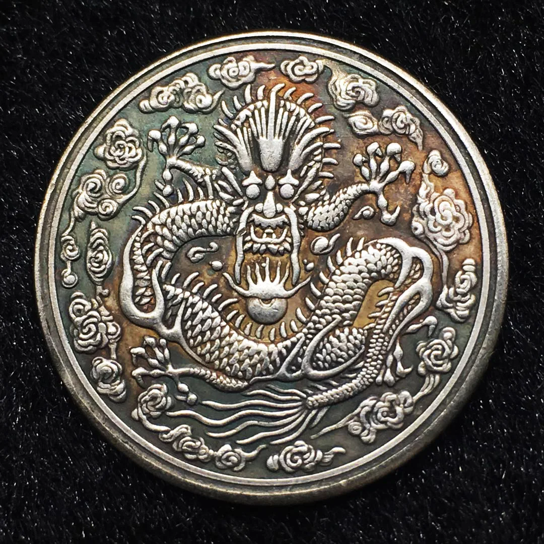 Chinese mascot dragon coin flying dragon Real Gold Silver Coin magic Coins Art Collection monedas Merry Christmas Gift Mask 029
Chinese mascot dragon coin flying dragon Real Gold Silver Coin magic Coins Art Collection monedas Merry Christmas Gift Mask 029
