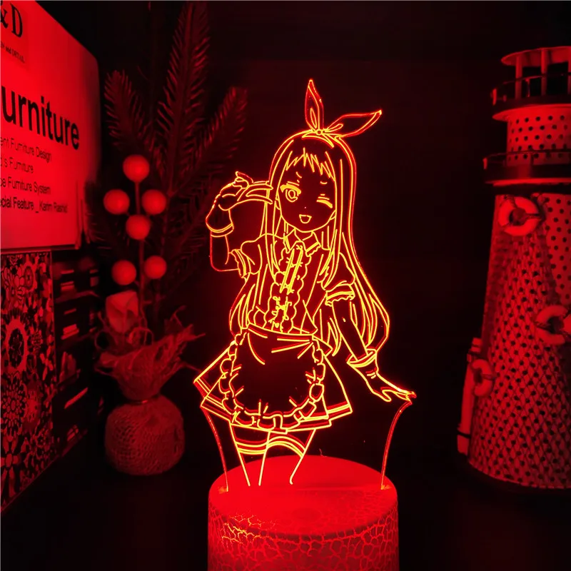 Blend S Hideri Kanzaki 3D Illusion Night Light Anime Led Touch Sensor Table Lamp Colorful Light Room Decor Lampara Manga Gift
Blend S Hideri Kanzaki 3D Illusion Night Light Anime Led Touch Sensor Table Lamp Colorful Light Room Decor Lampara Manga Gift