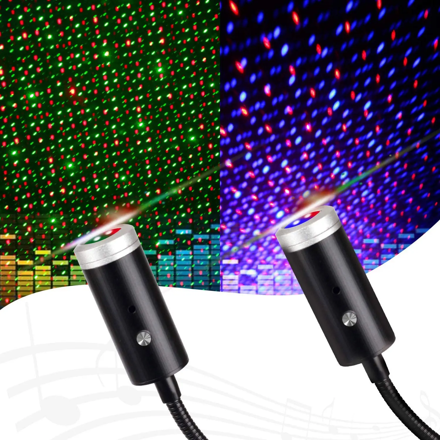 3 Colors USB Starry Sky Projector LED Night Lights Plug in Car Atmosphere Ambient Star Galaxy Lamp Light Roof Ceiling Decoration
3 Colors USB Starry Sky Projector LED Night Lights Plug in Car Atmosphere Ambient Star Galaxy Lamp Light Roof Ceiling Decoration