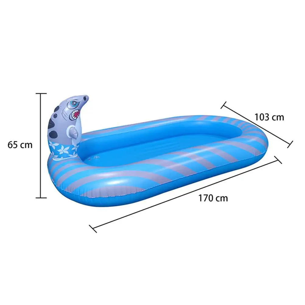 Inflatable Swimming Pool Fountain PVC Shark Pond Outdoor Sprinkler Play Mat Children'S Water Toy Summer Beach Outdoor Pool Toys
Inflatable Swimming Pool Fountain PVC Shark Pond Outdoor Sprinkler Play Mat Children'S Water Toy Summer Beach Outdoor Pool Toys