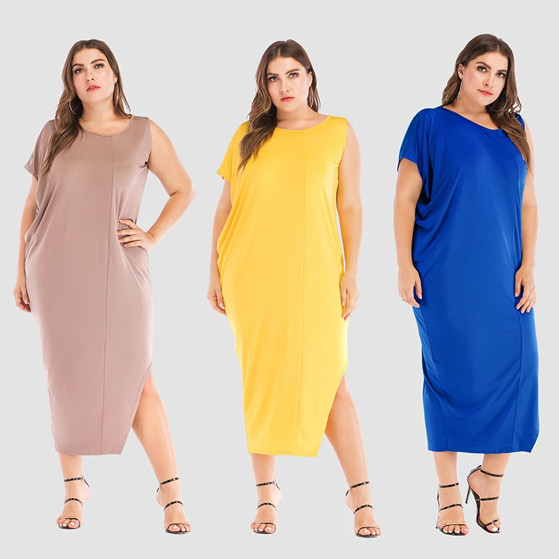 NEW Summer Women's Evening Dress 2021 Vestidos Mujer Verano Plus Size Clothing Irregular Self-Cultivation Solid Color Long Skirt
NEW Summer Women's Evening Dress 2021 Vestidos Mujer Verano Plus Size Clothing Irregular Self-Cultivation Solid Color Long Skirt