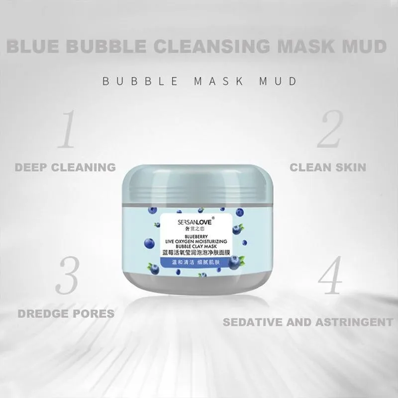 1pc Blueberry Bubble Mask Rejuvenation Moisturizing Cleansing Mask Tear And Apply Sleeping Mask Mask Skin Care
1pc Blueberry Bubble Mask Rejuvenation Moisturizing Cleansing Mask Tear And Apply Sleeping Mask Mask Skin Care
