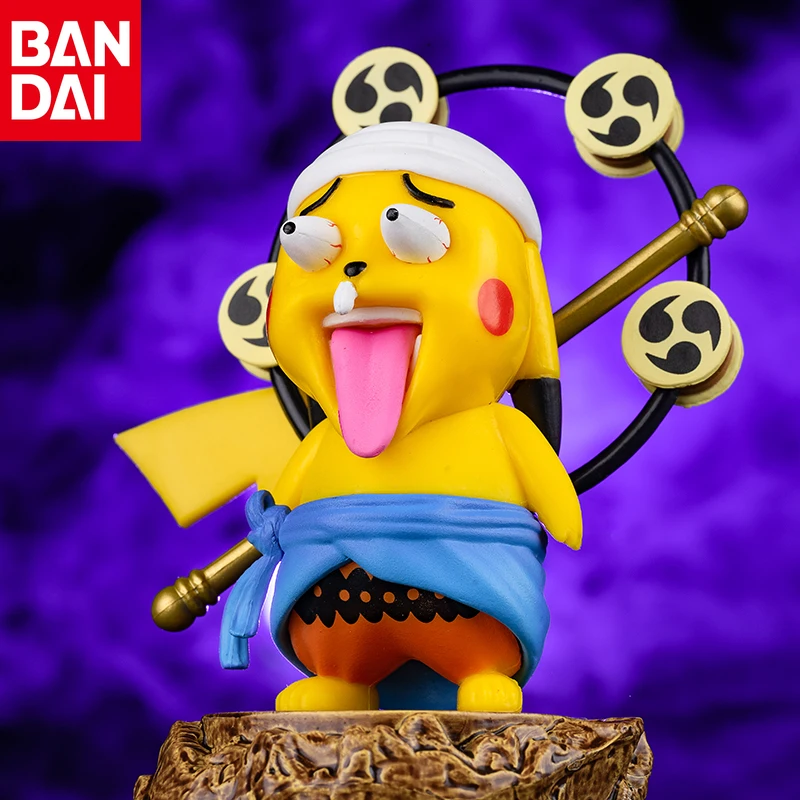 Фигурка Bandai ONE PIECE Pikachu Cos Enel GK, фигурка, модель, детская игрушка, праздничный подарок, модель из ПВХ для фильмов и ТВ, Япония
Фигурка Bandai ONE PIECE Pikachu Cos Enel GK, фигурка, модель, детская игрушка, праздничный подарок, модель из ПВХ для фильмов и ТВ, Япония