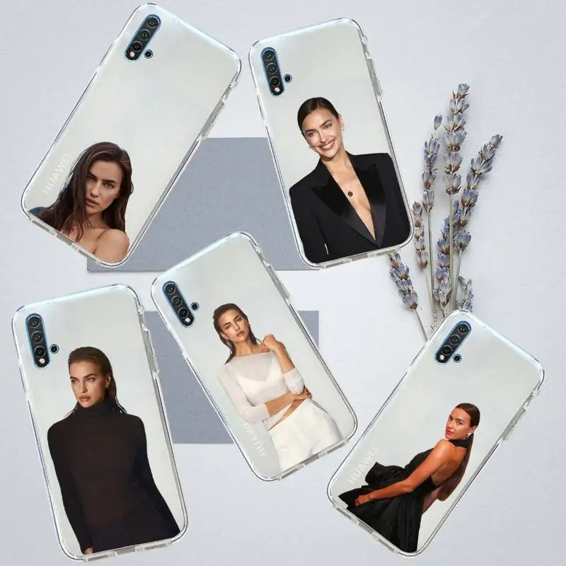 Irina Shayk Model actor Phone Case Transparent for Huawei honor P mate 40 20 30 10 50 i 9 x mate pro lite 8a 
Irina Shayk Model actor Phone Case Transparent for Huawei honor P mate 40 20 30 10 50 i 9 x mate pro lite 8a