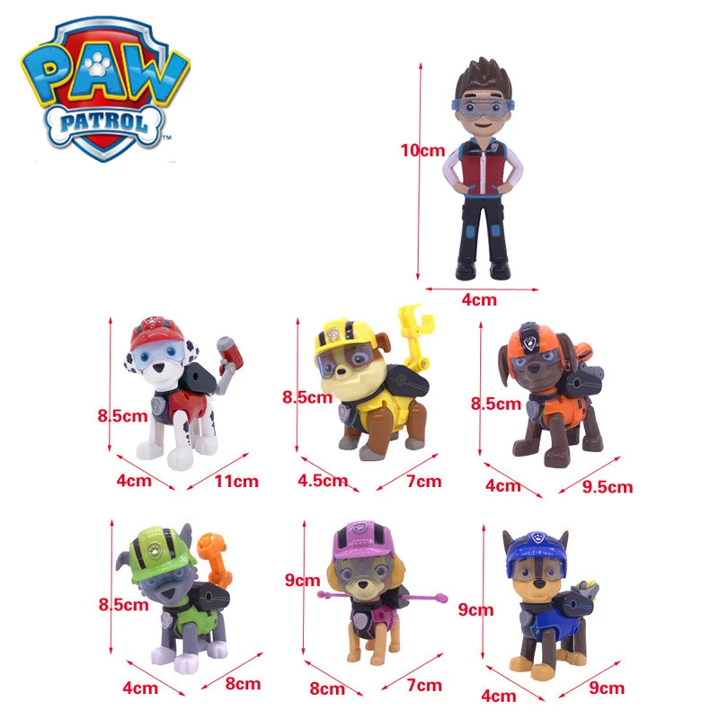 7pcs/set Paw Patrol Toys Dog Can Deformation Toy Captain Ryder Pow Patrol Psi Patrol Action Figures Toys for Children Gifts
7pcs/set Paw Patrol Toys Dog Can Deformation Toy Captain Ryder Pow Patrol Psi Patrol Action Figures Toys for Children Gifts