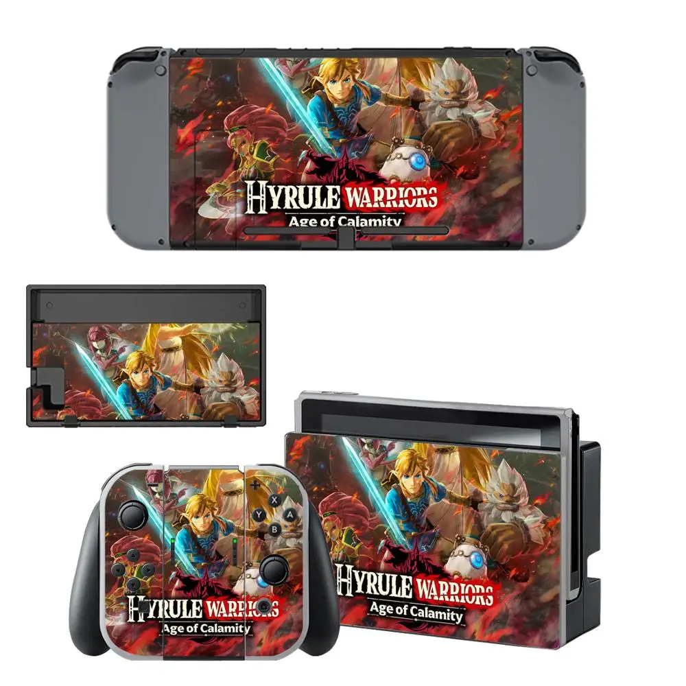 Hyrule Warriors Age of Calamity Sticker Skin for Nintendo Switch NS Console Dock Charger Stand Holder Joy-con Controller Vinyl
Hyrule Warriors Age of Calamity Sticker Skin for Nintendo Switch NS Console Dock Charger Stand Holder Joy-con Controller Vinyl