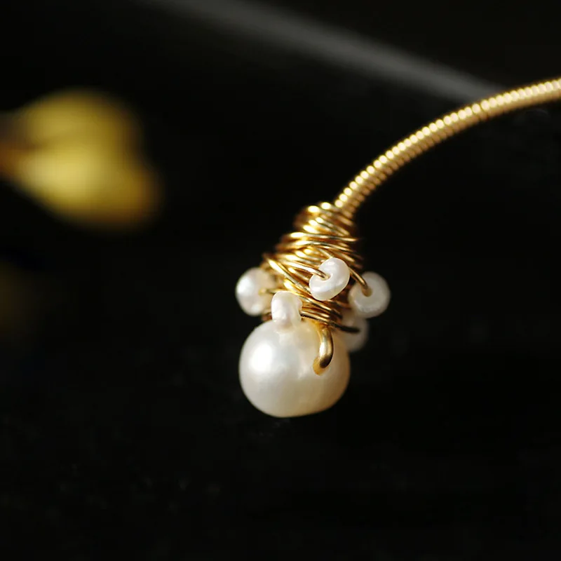 Classic Handmade Freshwater Pearl Adjustable Finger Rings Wedding Engagement Jewelry Vintage Metal Wire Wrapped Women Ring JZ023
Classic Handmade Freshwater Pearl Adjustable Finger Rings Wedding Engagement Jewelry Vintage Metal Wire Wrapped Women Ring JZ023