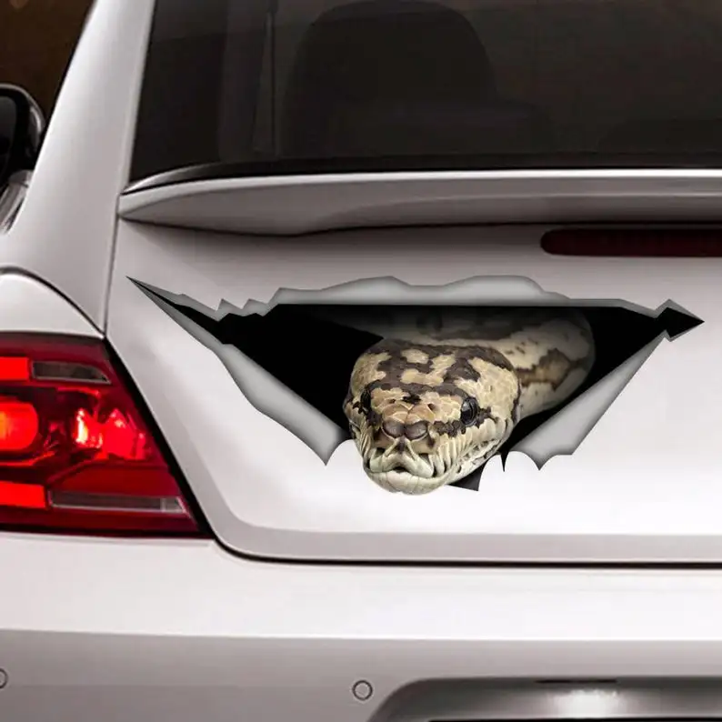 2021 Tiger python car decal, Vinyl decal, car decoration, snake decal, python sticker, reptile decal
2021 Tiger python car decal, Vinyl decal, car decoration, snake decal, python sticker, reptile decal