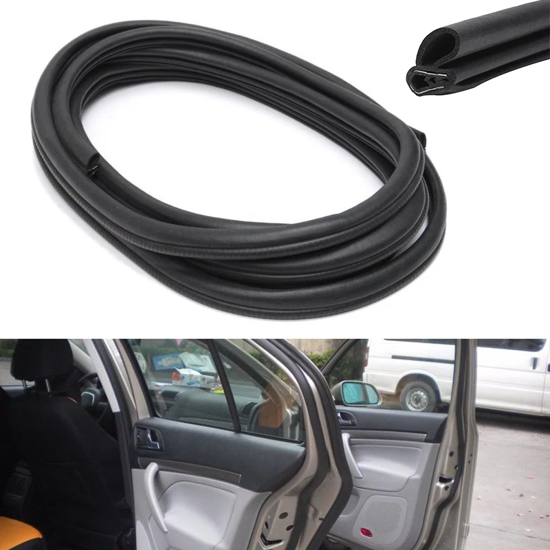Anti-Noise Seal Strip Black Car Door Trunk Lip Edge Protector Strip Practical Durable
Anti-Noise Seal Strip Black Car Door Trunk Lip Edge Protector Strip Practical Durable