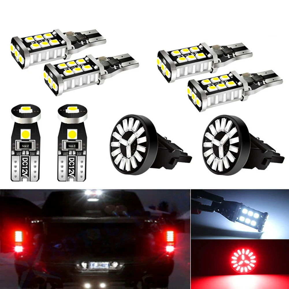 Light High Mount Stop Light Bulbs New Sale 8Pcs Car LED Light Kit Car Exterior License Plate Light Reverse Backup Brake
Light High Mount Stop Light Bulbs New Sale 8Pcs Car LED Light Kit Car Exterior License Plate Light Reverse Backup Brake