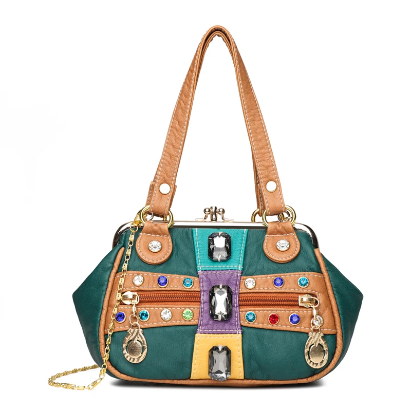 Retro Diamonds Casual Leather Women Shoulder Bag Luxury Brand Designer Leather Lady Handbags Commuter Bag Large Female Totes
Retro Diamonds Casual Leather Women Shoulder Bag Luxury Brand Designer Leather Lady Handbags Commuter Bag Large Female Totes