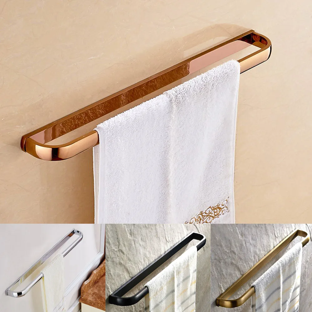 Antique Single Towel Bar Bronze Black Bathroom Towel Holder Rose Gold Brass Gold Towels Rail Shelf Chrome Wall Mounted
Antique Single Towel Bar Bronze Black Bathroom Towel Holder Rose Gold Brass Gold Towels Rail Shelf Chrome Wall Mounted