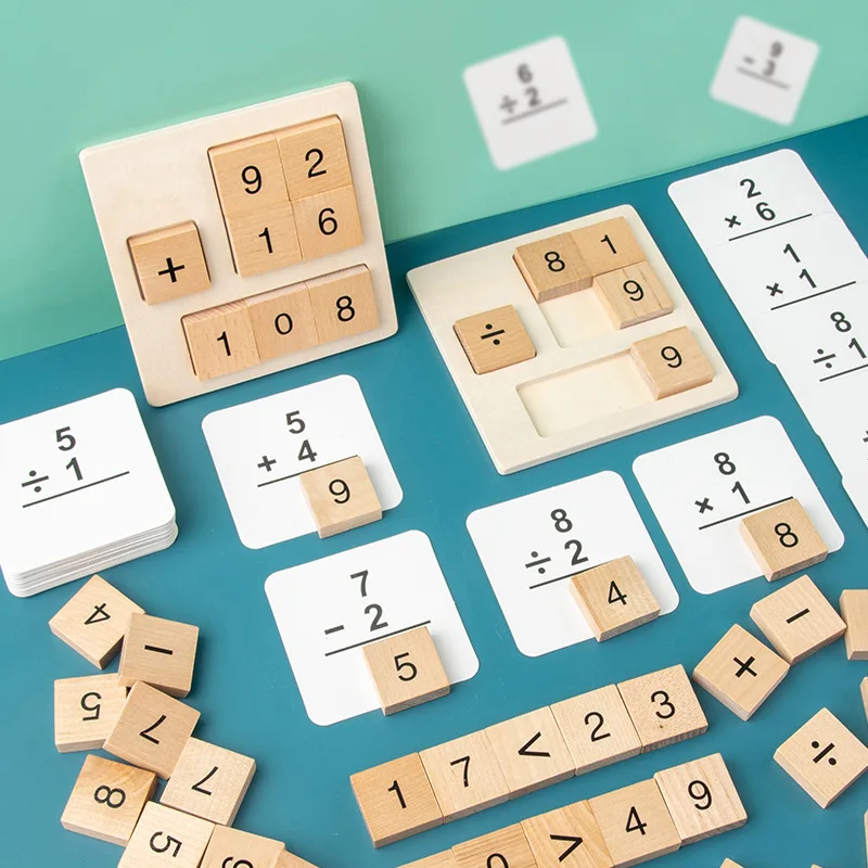 Children's Wooden Enlightenment Mathematics Elementary School Mathematics Formula Calculation Board Early Education Puzzle Toy
Children's Wooden Enlightenment Mathematics Elementary School Mathematics Formula Calculation Board Early Education Puzzle Toy
