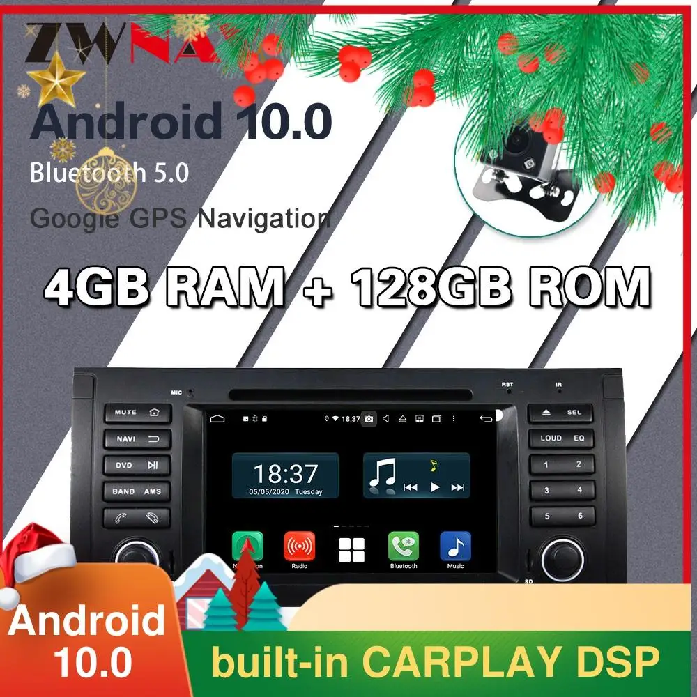 128G Carplay Android 10 Car DVD Player for BMW E53 1995 1996 1997 1998 1999 2000 2001 2002 2003 GPS Auto Radio Audio Head unit
128G Carplay Android 10 Car DVD Player for BMW E53 1995 1996 1997 1998 1999 2000 2001 2002 2003 GPS Auto Radio Audio Head unit
