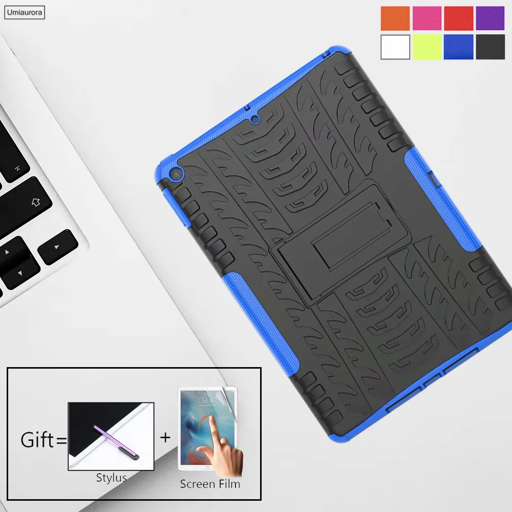 Cover for iPad Mini 2 4 5 Air 2 TPU+PC Stand Case Cover For iPad 6th 9.7” 2018 7th Gen 10.2" Tablet Shockproof Anti-knock Shell
Cover for iPad Mini 2 4 5 Air 2 TPU+PC Stand Case Cover For iPad 6th 9.7” 2018 7th Gen 10.2" Tablet Shockproof Anti-knock Shell