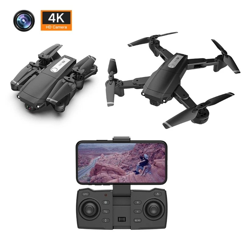 5G 4K Dual-lens Folding RC Drone GPS Positioning Headless Mode Unmanned Aerial Vehicle Aerial Photography Quadcopter
5G 4K Dual-lens Folding RC Drone GPS Positioning Headless Mode Unmanned Aerial Vehicle Aerial Photography Quadcopter