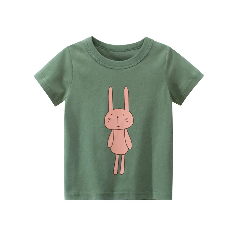 Girls Summer T Shirt Cartoon Printed Tops Tees Kids Children Casual Clothing Cotton Unisex Baby T-shirt For Boys
Girls Summer T Shirt Cartoon Printed Tops Tees Kids Children Casual Clothing Cotton Unisex Baby T-shirt For Boys
